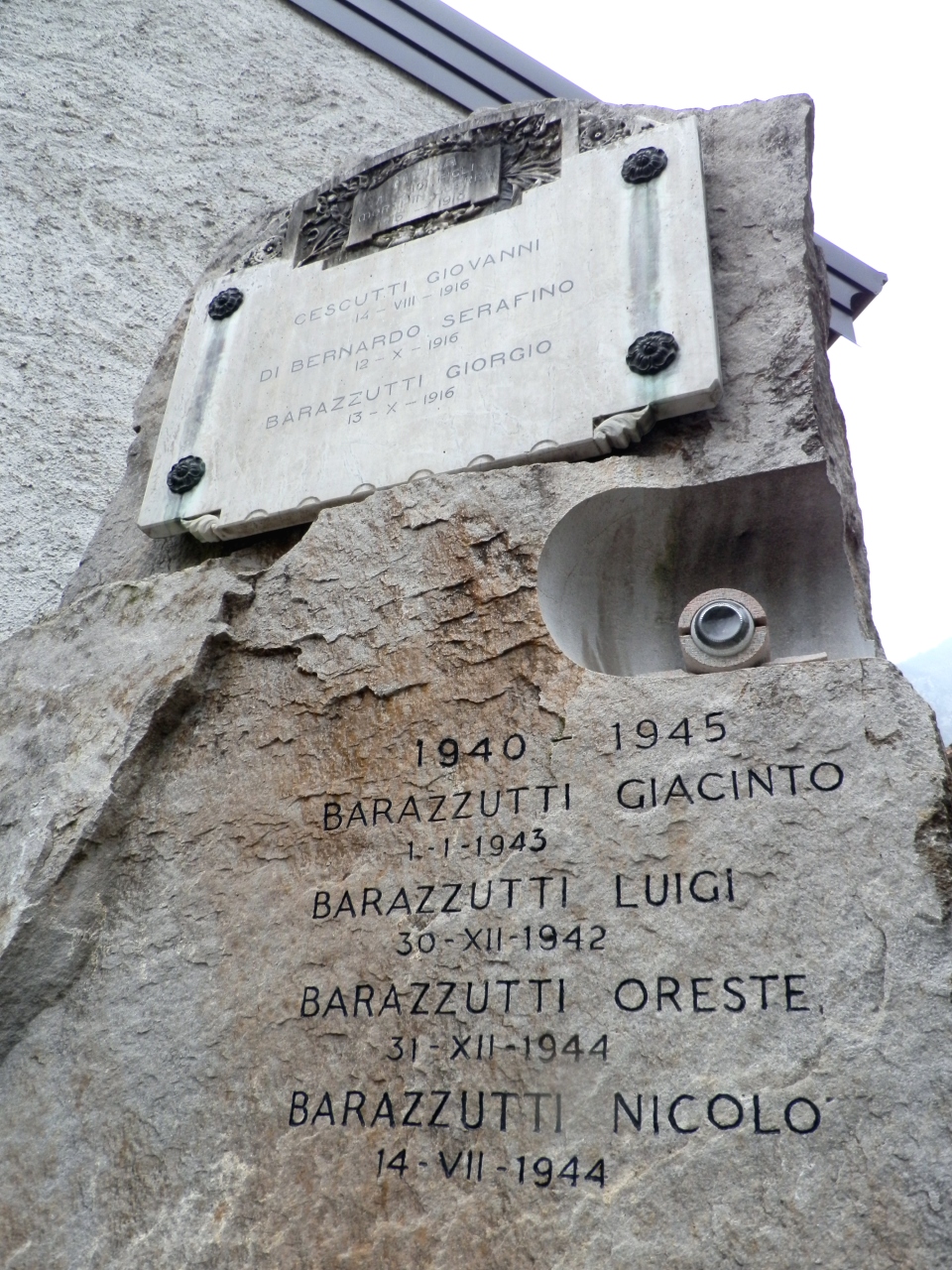 soggetto assente (monumento ai caduti - a stele, opera isolata) - ambito friulano (primo quarto XX)