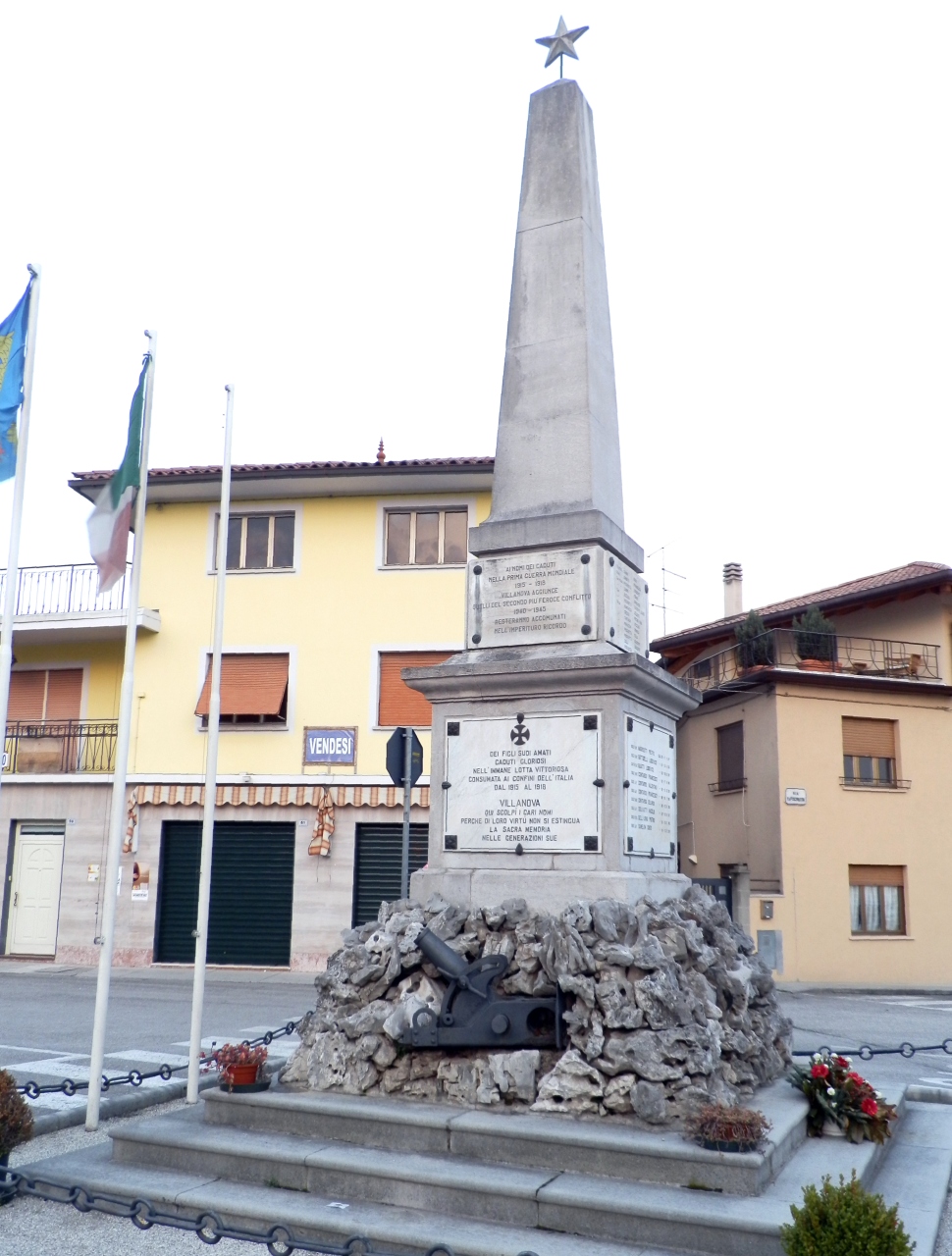 soggetto assente (monumento ai caduti - ad obelisco, opera isolata) - ambito friulano (primo quarto XX)