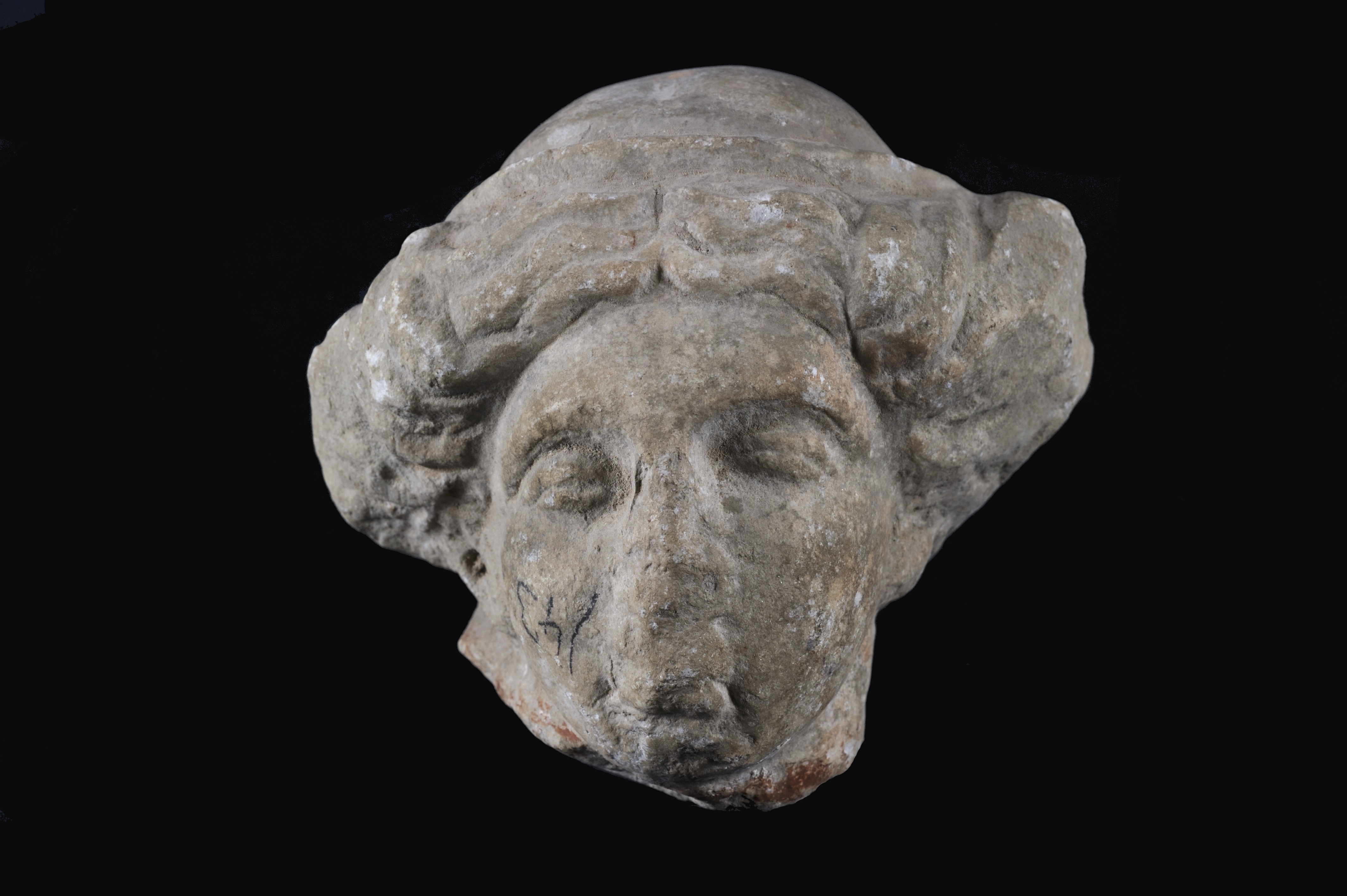 testa, femminile (Età romana)