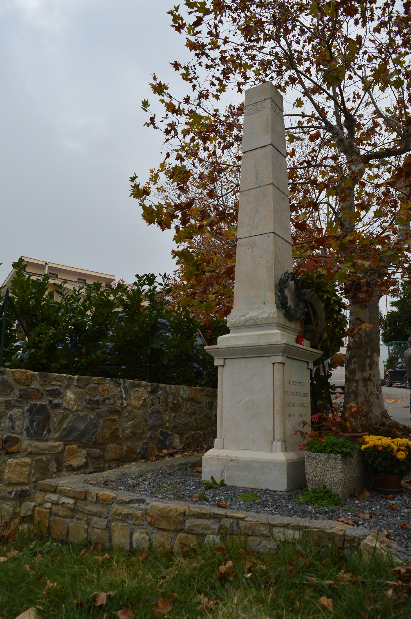 nessun soggetto (monumento ai caduti - ad obelisco) - bottega ligure (XX)