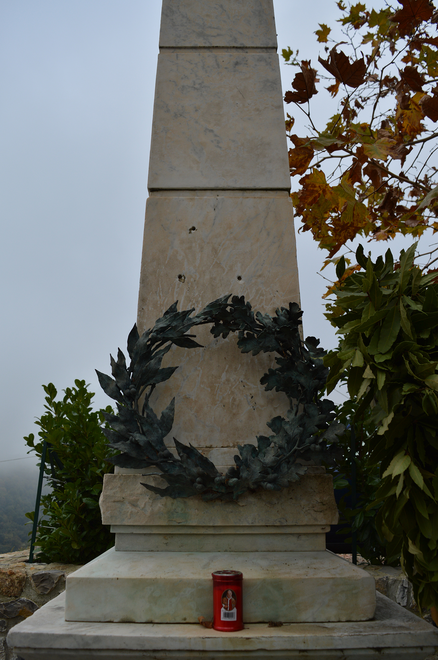 nessun soggetto (monumento ai caduti - ad obelisco) - bottega ligure (XX)