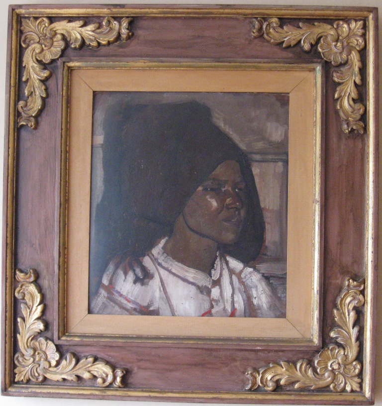 Donna di oliena, ritratto di figura femminile (dipinto)