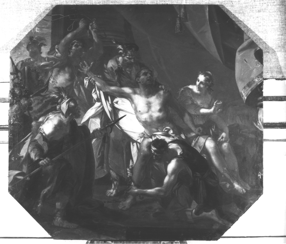 Sansone e Dalila, Sansone e Dalila (dipinto, opera isolata) di Beaumont Claudio Francesco (attribuito) (secondo quarto sec. XVIII)