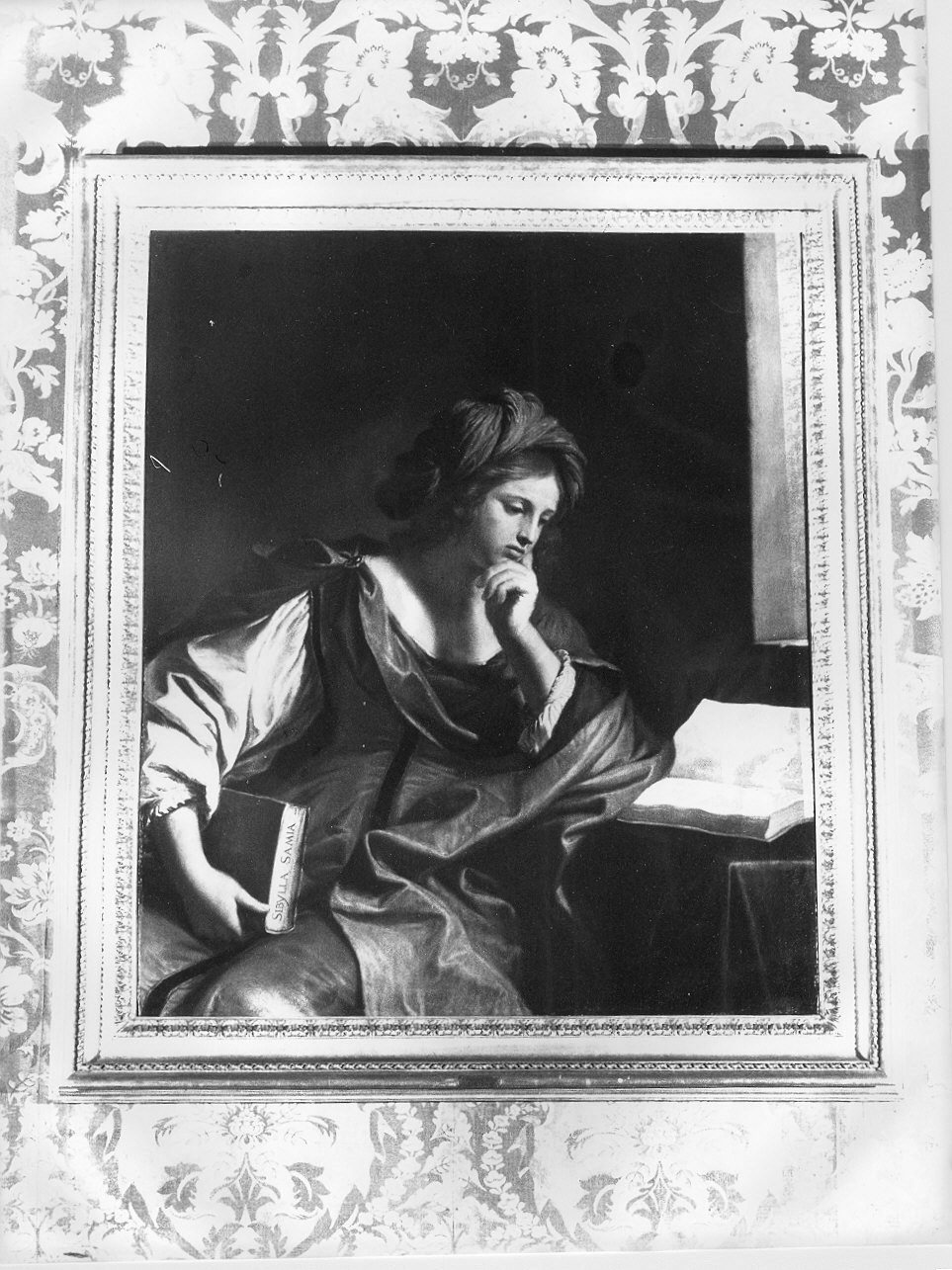 Sibilla Samia, Una Sibilla (dipinto, opera isolata) di Barbieri Giovan Francesco detto Guercino (metà sec. XVII)