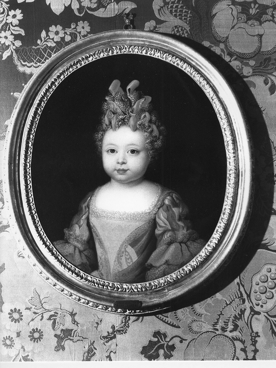 Ritratto di Elisabetta Carlotta di Lorena, Giovane principessa (dipinto, pendant) - ambito francese (inizio sec. XVIII)