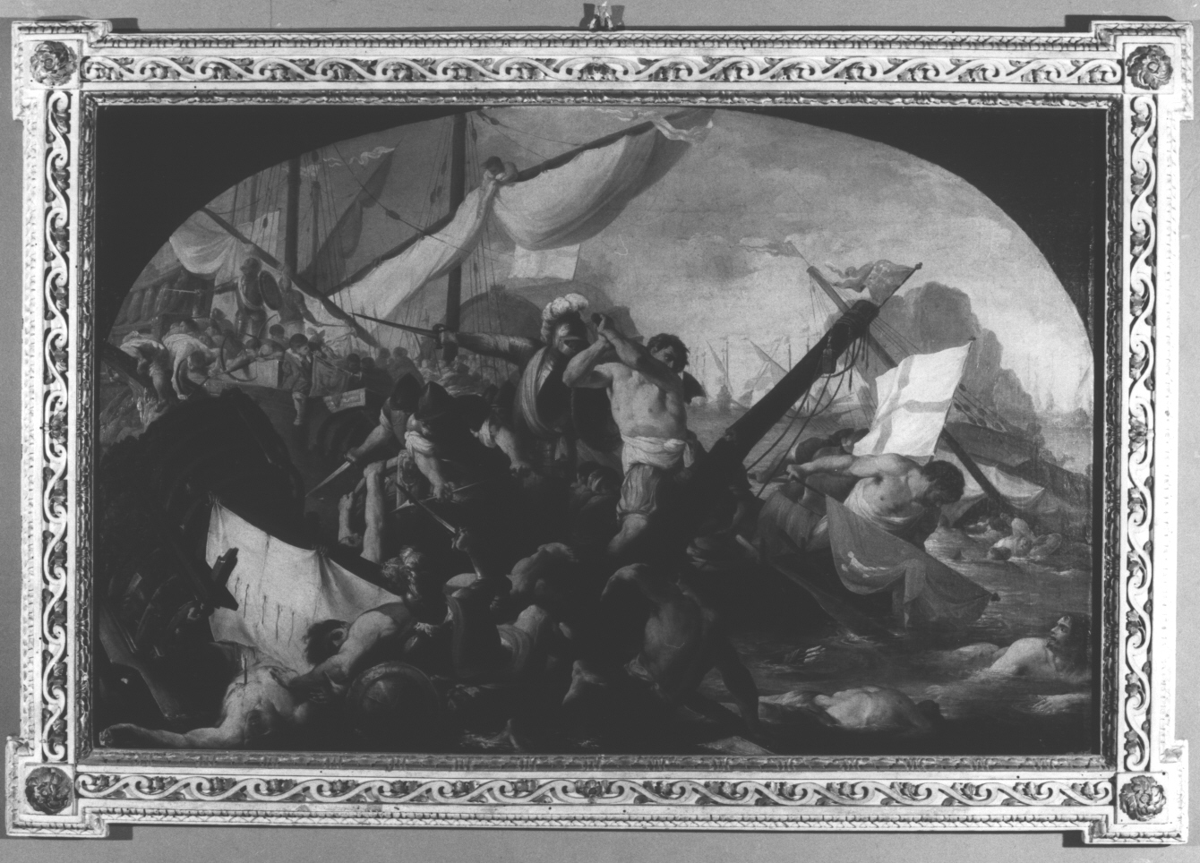 Battaglia della Meloria, Battaglia della Meloria (dipinto, opera isolata) di David Giovanni (ultimo quarto sec. XVIII)