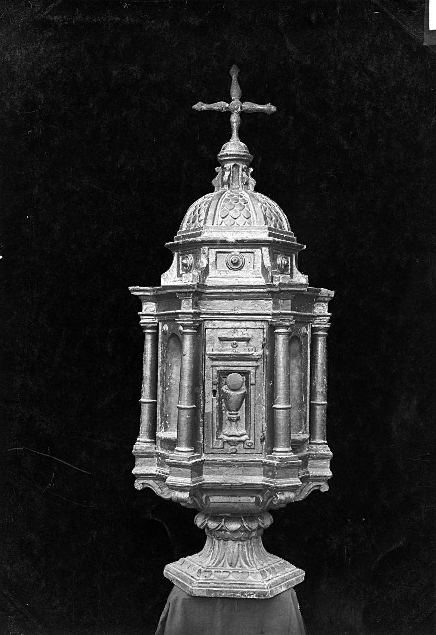 Badia Tedalda - Montalabreve -Chiesa di san Martino - tabernacolo ligneo (negativo) di Gabinetto fotografico del Polo Museale Fiorentino (laboratorio) - bottega tscana (primo quarto XX)