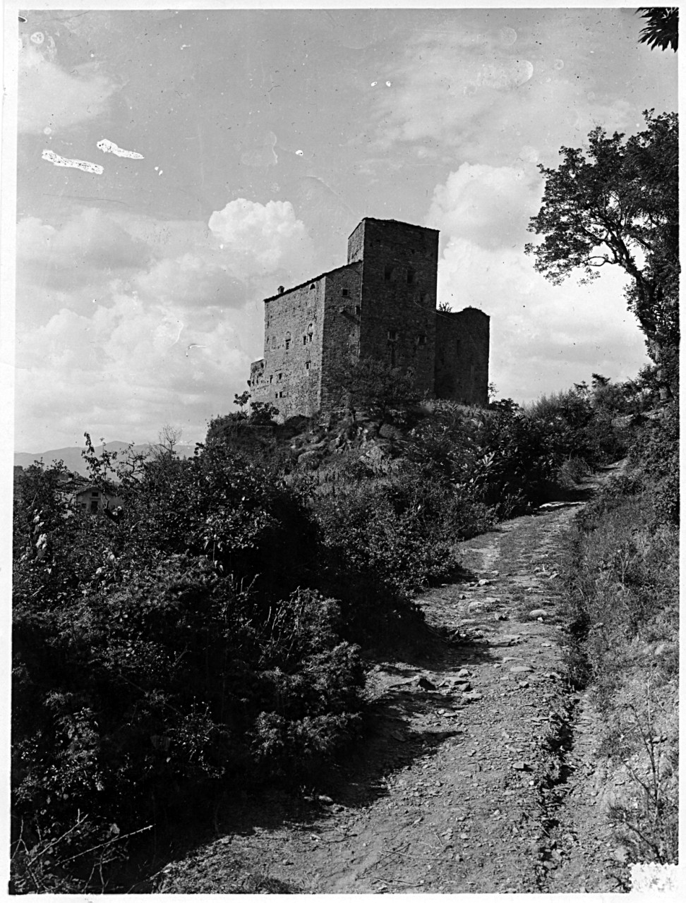 Arezzo - Castel San Niccolò - Castello (negativo) di Gabinetto fotografico del Polo Museale Fiorentino (laboratorio) (primo quarto XX)