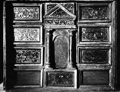 Arezzo - Museo Statale d'Arte Medievale e Moderna - Mobile con vetri (negativo) di Gabinetto fotografico del Polo Museale Fiorentino (laboratorio) - bottega veneziana (primo quarto XX)