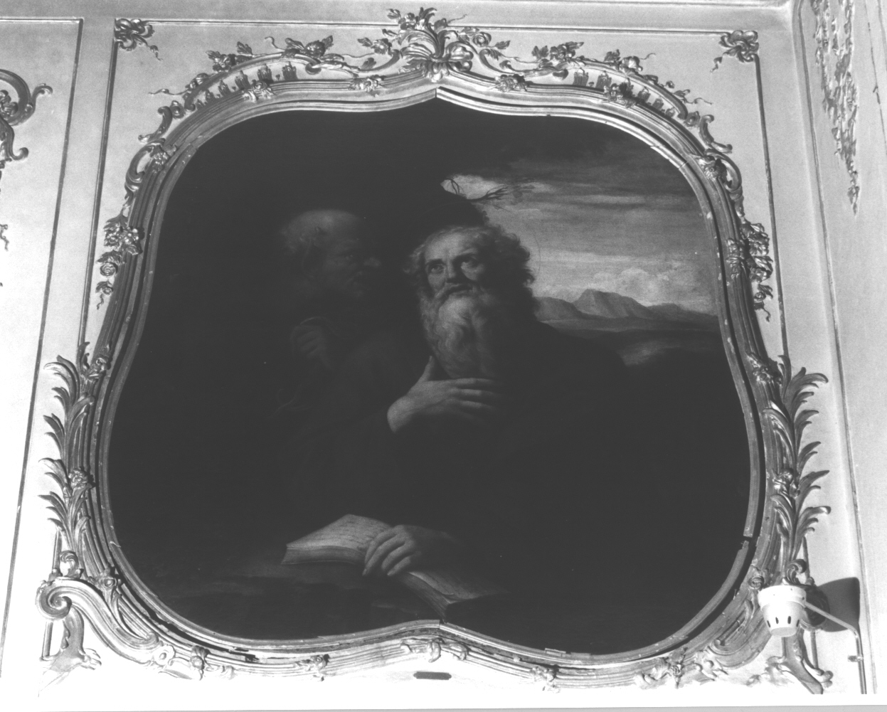 Tentazioni di sant'Antonio abate, Sant'Antonio abate (dipinto, opera isolata) di Carracci Agostino (attribuito) (primo quarto XVII)