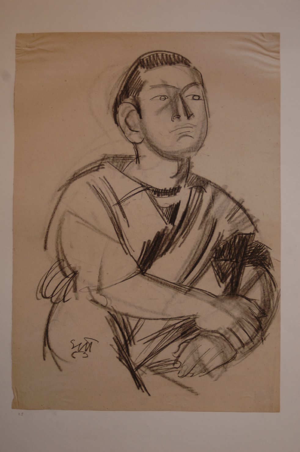 Antonio, uomo (disegno, opera isolata) di Settala Giorgio (sec. XX)