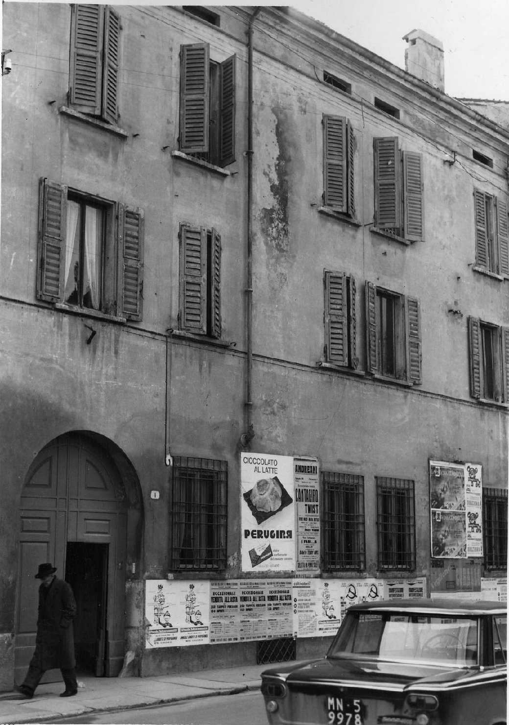 Architettura - Palazzi - Mantova (positivo) di anonimo (anonimo) (prima metà XX)
