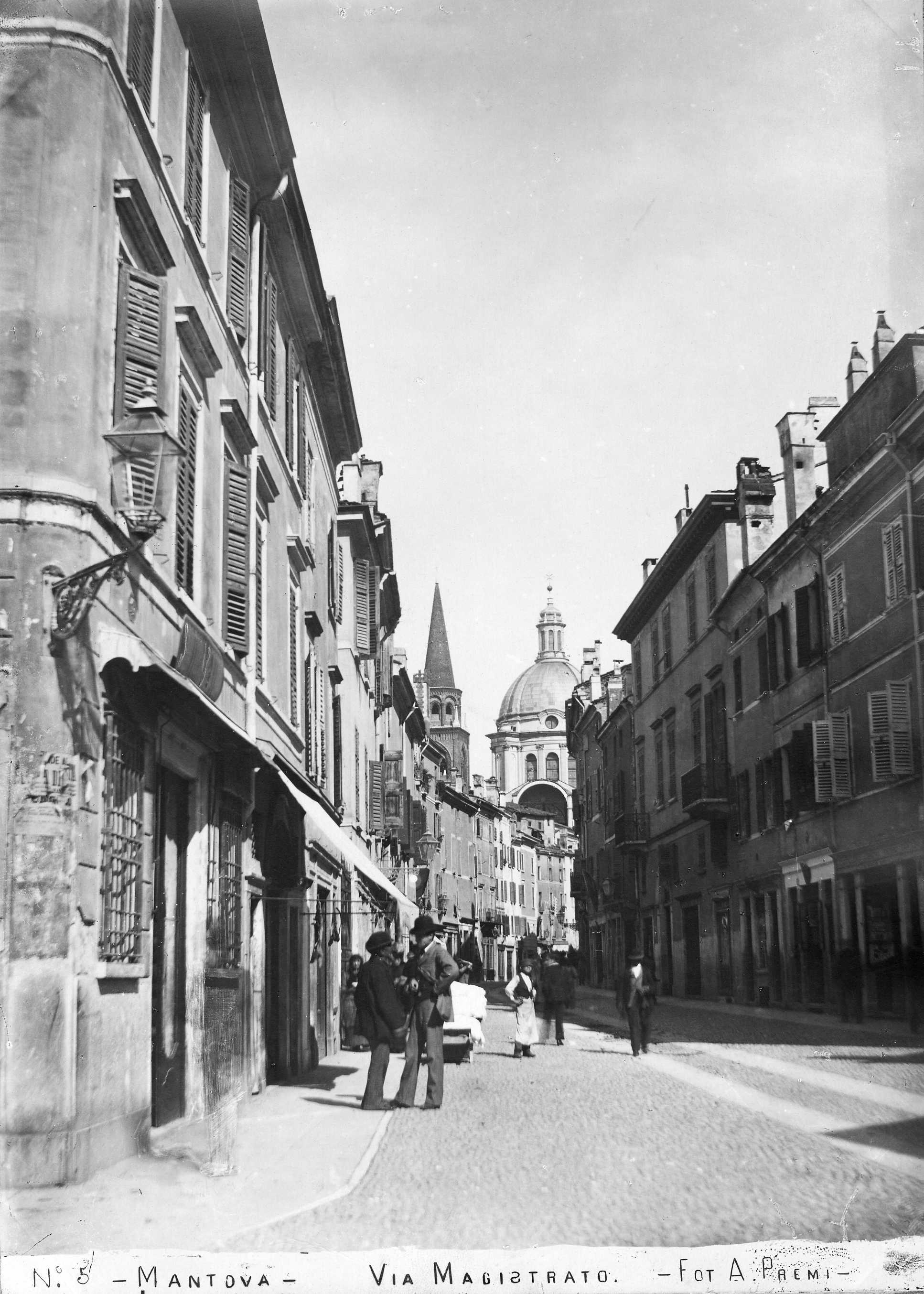 Architettura - Palazzi - Mantova (positivo) di Premi, Andrea (anonimo) (primo quarto XX)