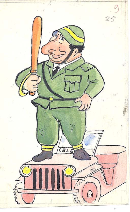 Scelba (disegno, opera isolata) di Castellano Franco (attribuito) (sec. XX)