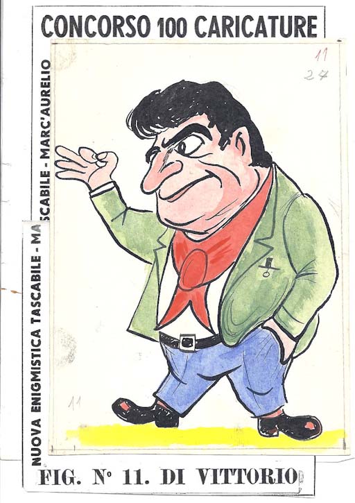 Giuseppe Di Vittorio (disegno, opera isolata) di Castellano Franco (attribuito) (sec. XX)