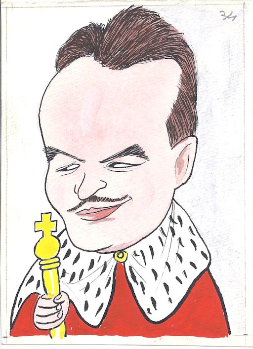 Ranieri III di Monaco (disegno, opera isolata) di Castellano Franco (attribuito) (sec. XX)