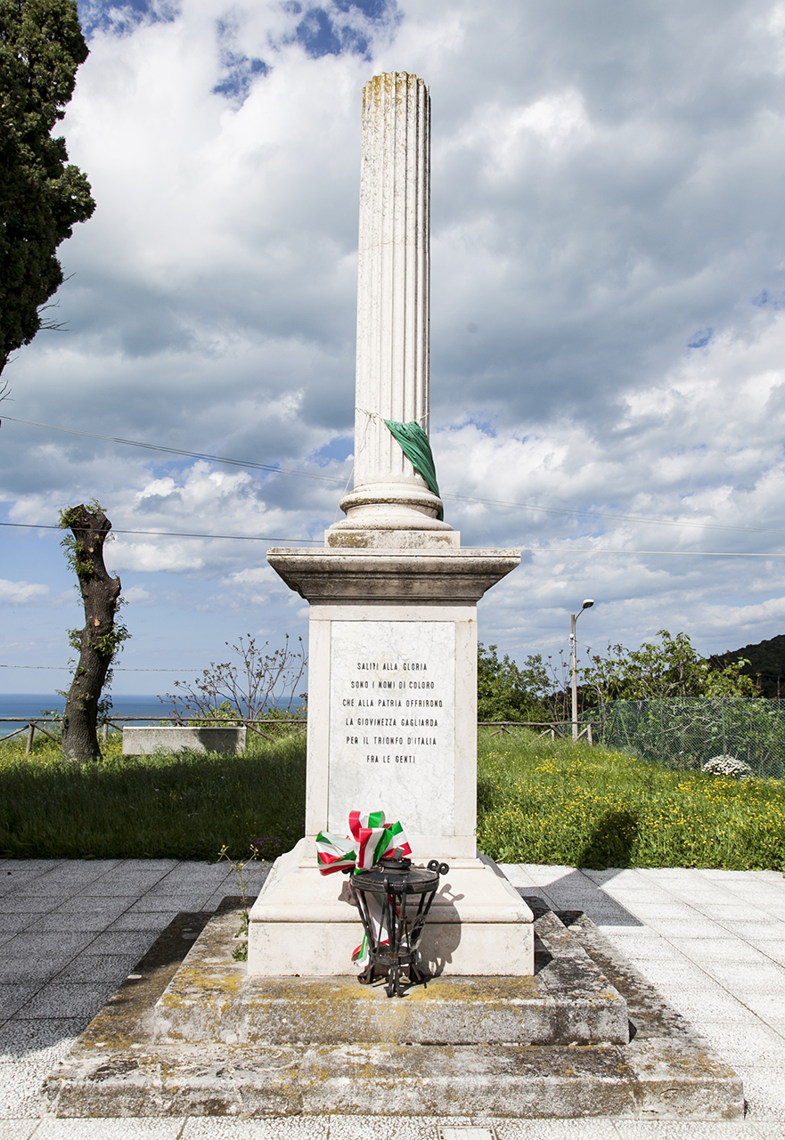 assente (monumento ai caduti - a colonna, opera isolata) - ambito marchigiano (secondo quarto XX)