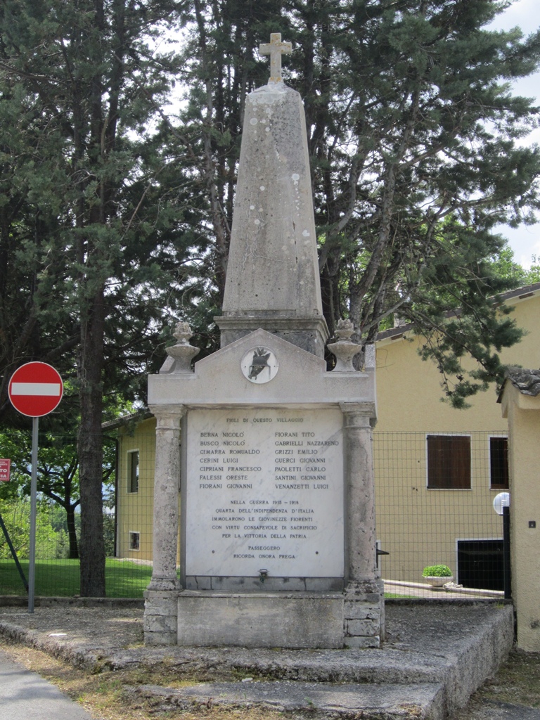 soggetto assente (monumento ai caduti - a tempietto, opera isolata) - ambito marchigiano (XX)