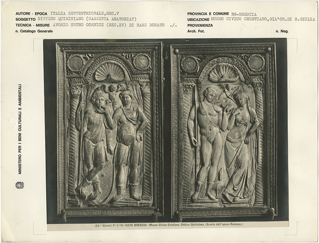 Lombardia - Brescia - Museo della Città (positivo, insieme) di Alinari, Fratelli (ditta) (XIX-XX)