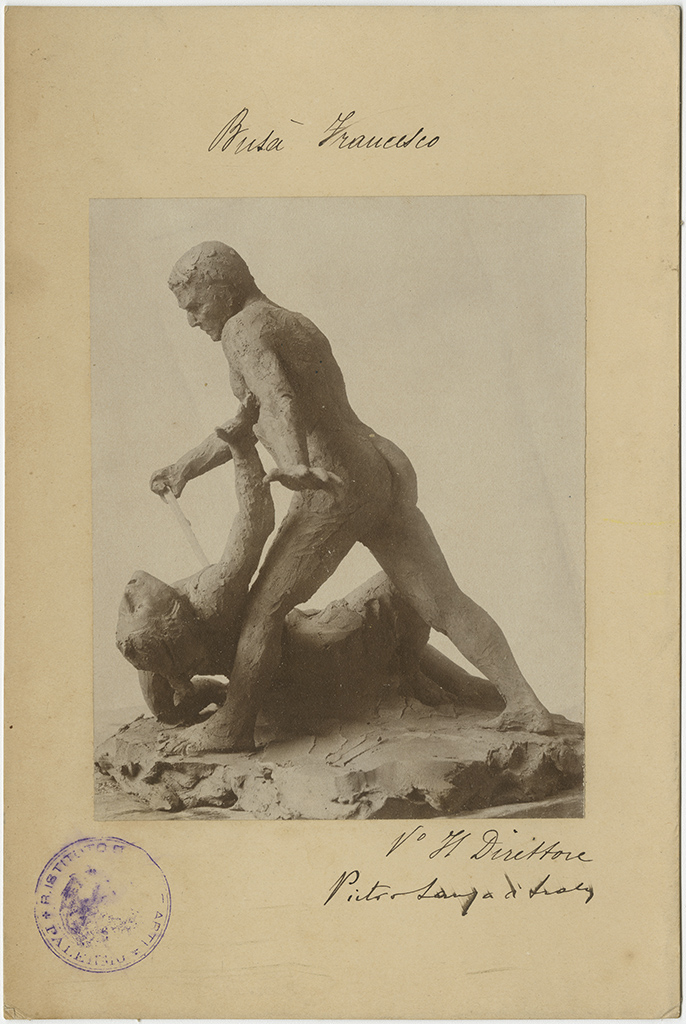 Scultura - Bozzetti <1896> (positivo, insieme) di Anonimo <1891-1910> (XIX)