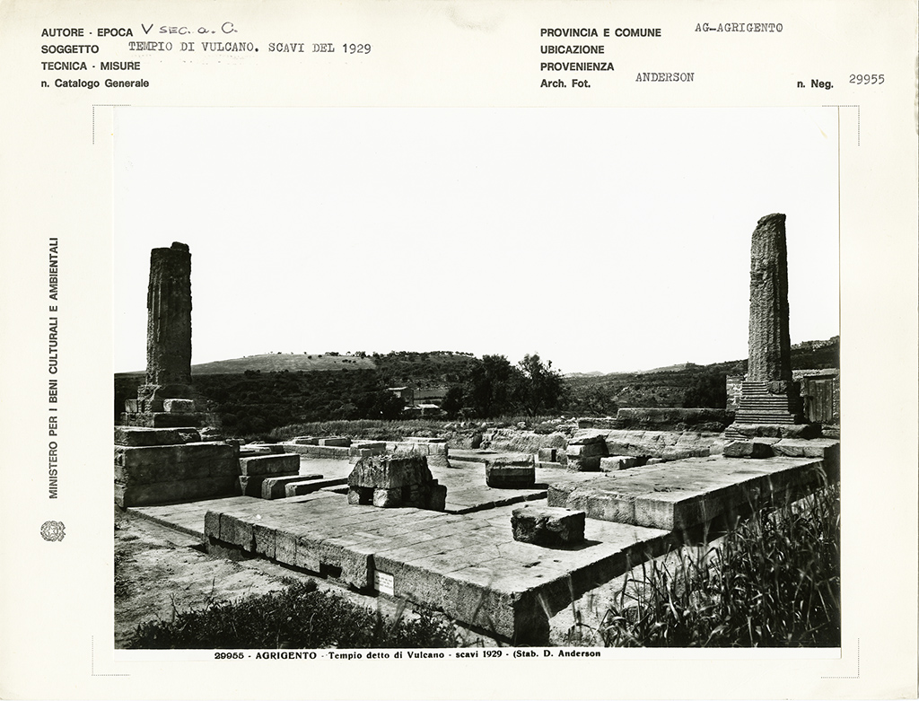 Archeologia classica - Architettura - Templi (positivo, insieme) di Anderson, Domenico (XX)