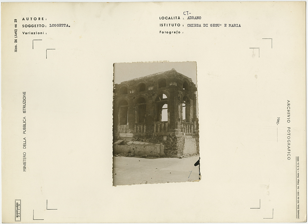 Sicilia - Catania <provincia> - Adrano - Chiese (positivo, insieme) di Anonimo <1901-1950> (XX)
