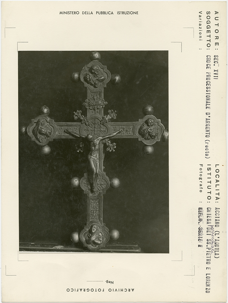 Abruzzo - L'Aquila <provincia> - Acciano (positivo, insieme) di Gabinetto Fotografico Nazionale (laboratorio) (XX)