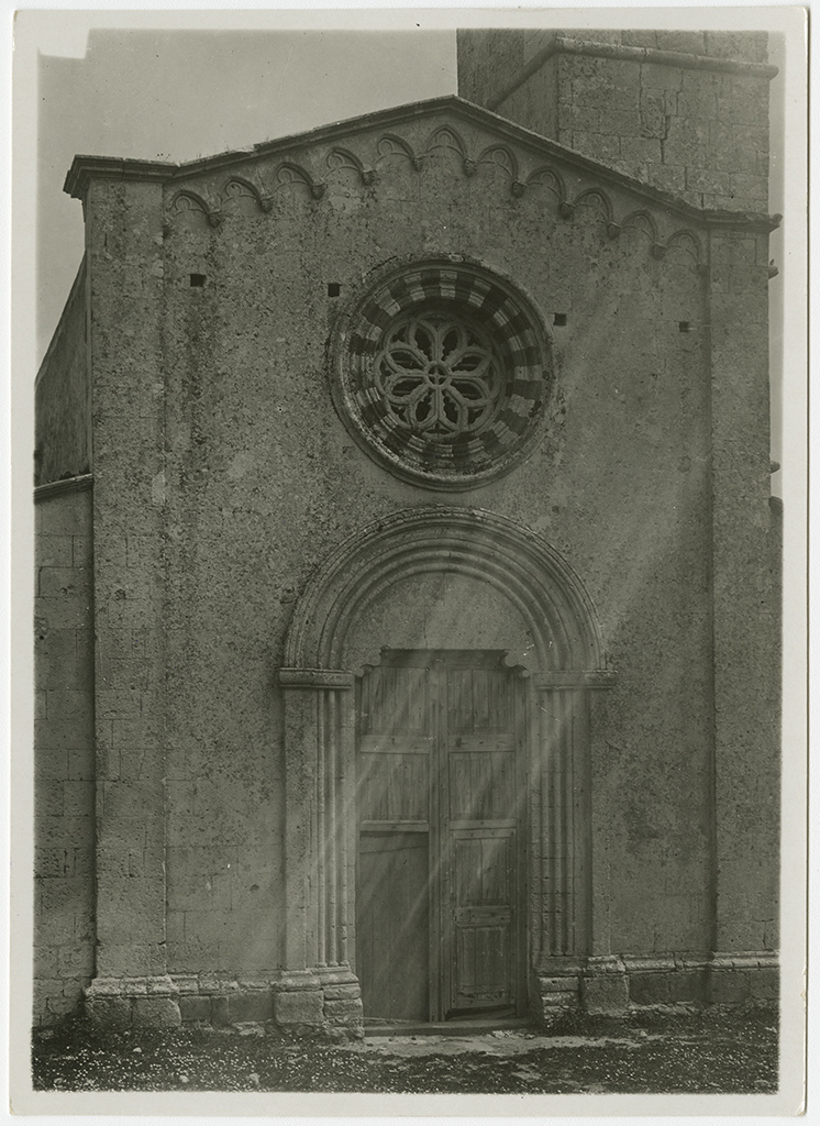 Sardegna - Sassari <provincia> - Martis - Chiesa di San Pantaleone - Facciate (positivo, insieme) di Anonimo <1901-1950> (XX)