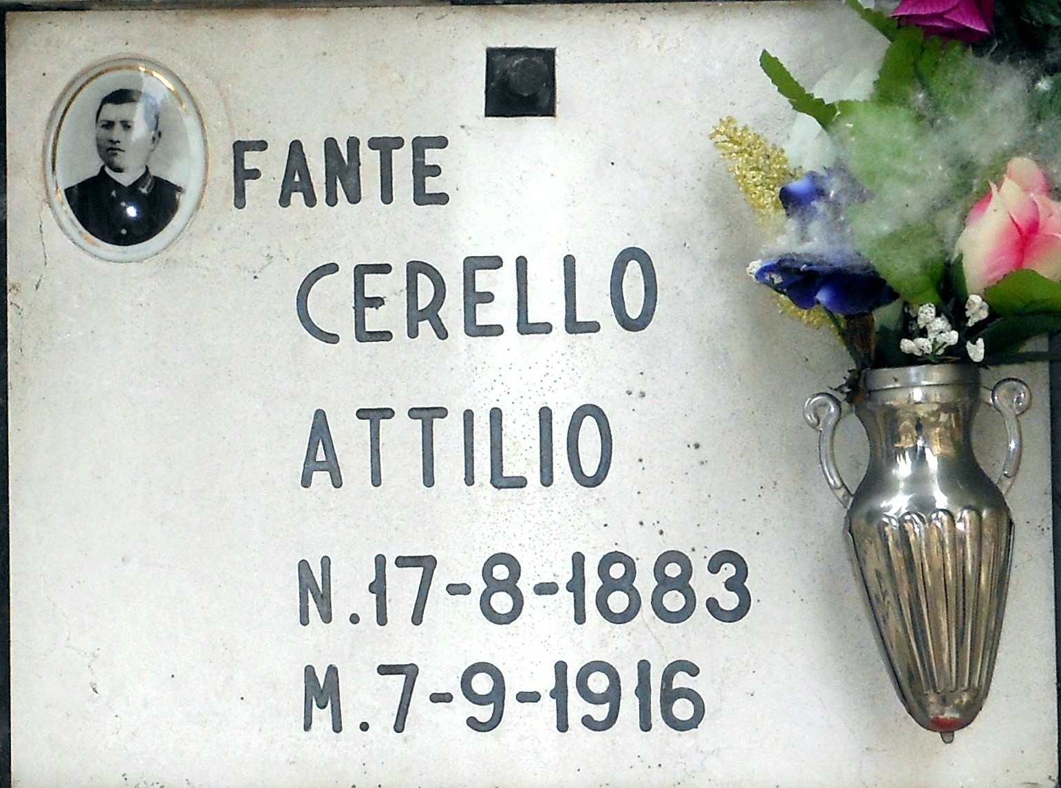 soggetto assente (tomba) - ambito veneto (prima metà sec. XX)