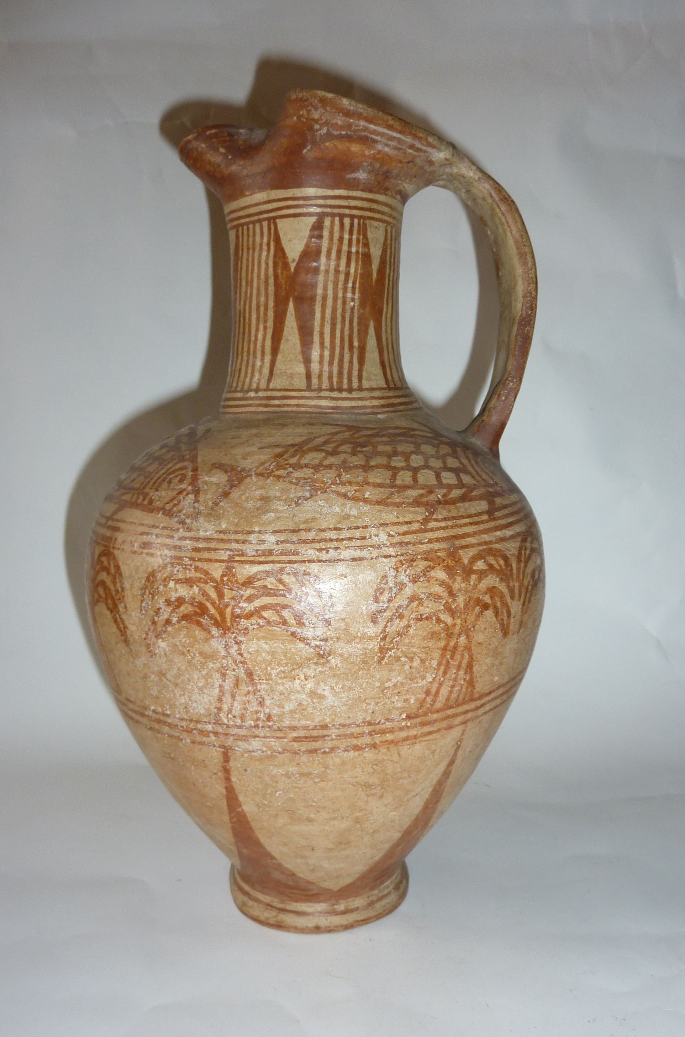 oinochoe (prima metà VII sec. a.C)