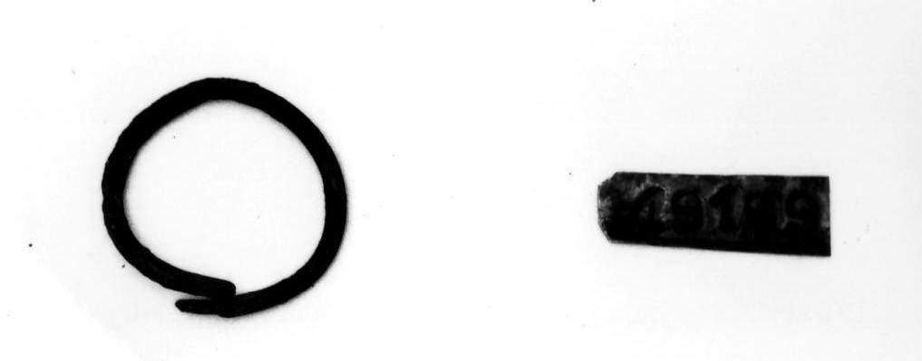 anello - civiltà picena/Piceno IV A (metà sec. VI a. C)