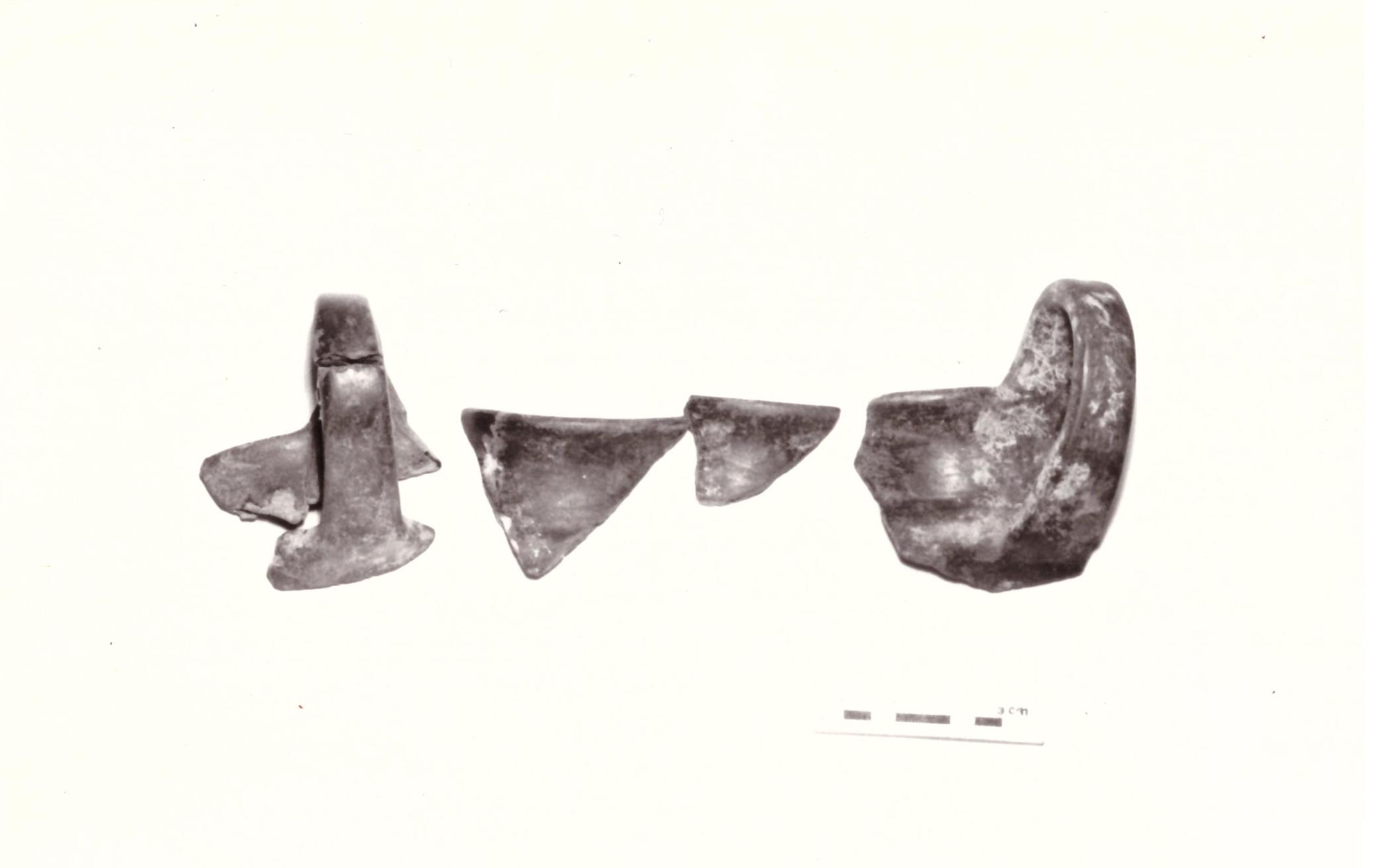 tazza, biansata - Piceno IV B (seconda metà sec. VI a. C)