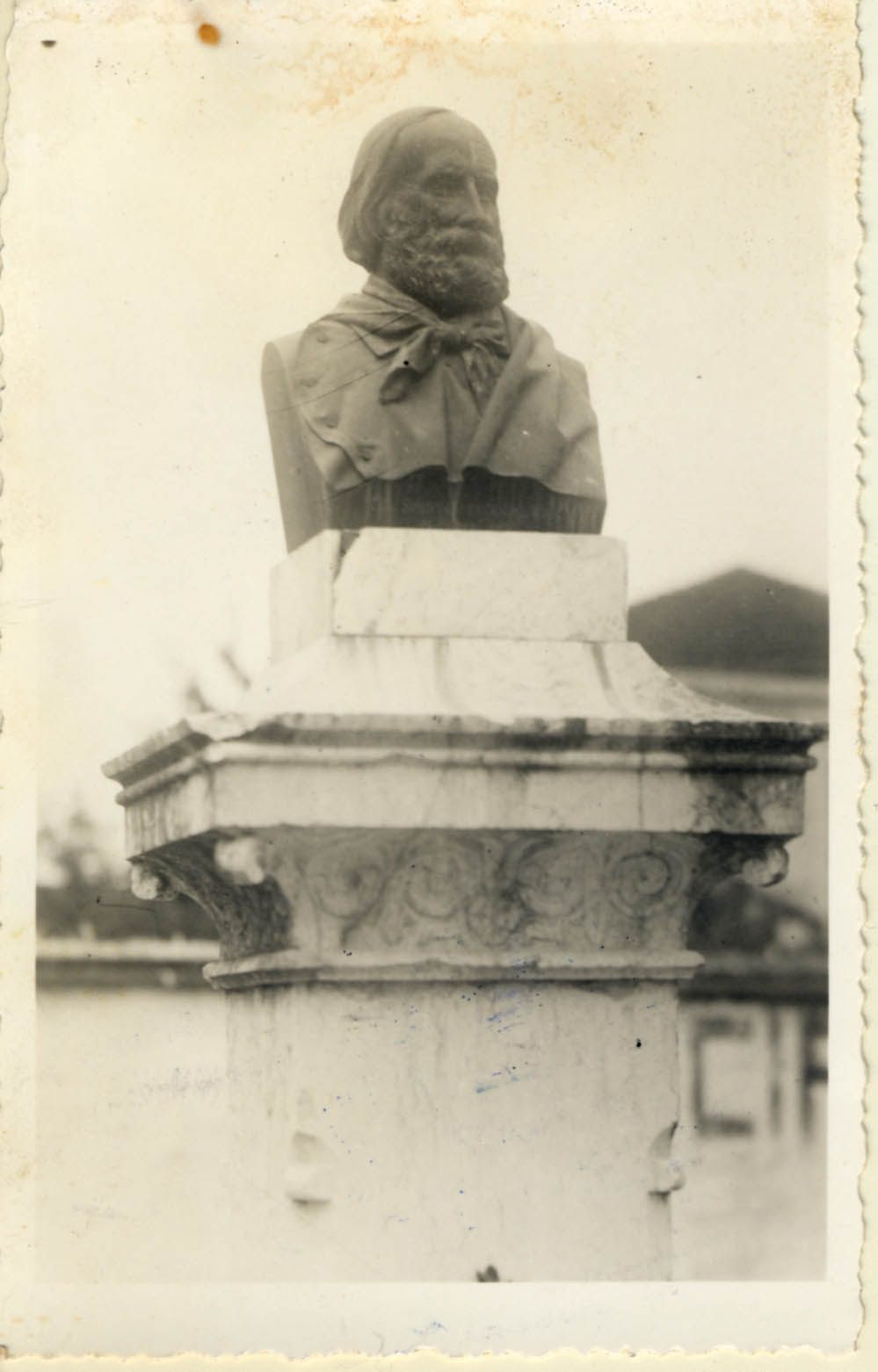 busto di Giuseppe Garibaldi (positivo) di Anonimo (secondo quarto XX)
