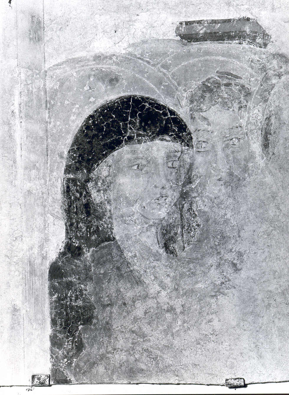 Le Marie, Pie donne al sepolcro (dipinto, frammento) - ambito Italia nord-orientale (inizio sec. XV)