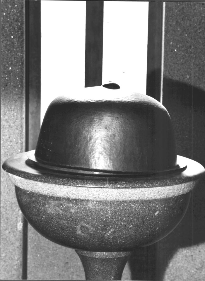 coperchio del fonte battesimale - ambito Italia nord-orientale (sec. XVIII)