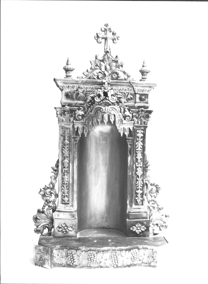 tronetto per esposizione eucaristica - ambito Italia nord-orientale (sec. XVII)