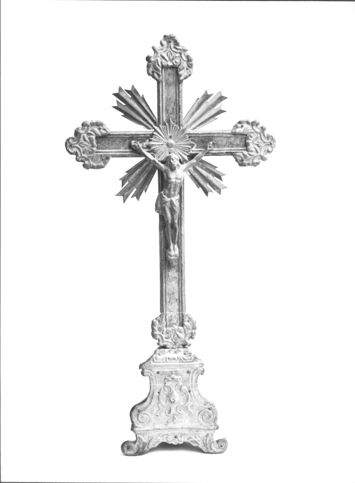 croce d'altare - ambito Italia nord-orientale (sec. XVIII/ XIX)