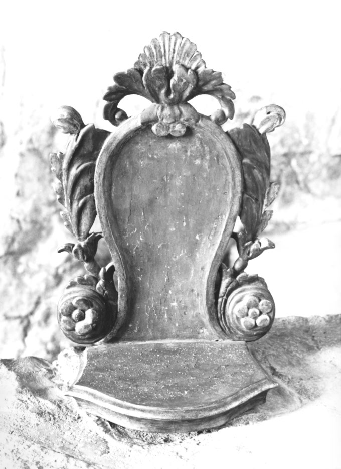tronetto per esposizione eucaristica, opera isolata - ambito Italia nord-orientale (sec. XVIII)