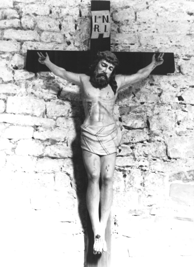 Cristo crocifisso (crocifisso) - ambito Italia nord-orientale (sec. XIX)