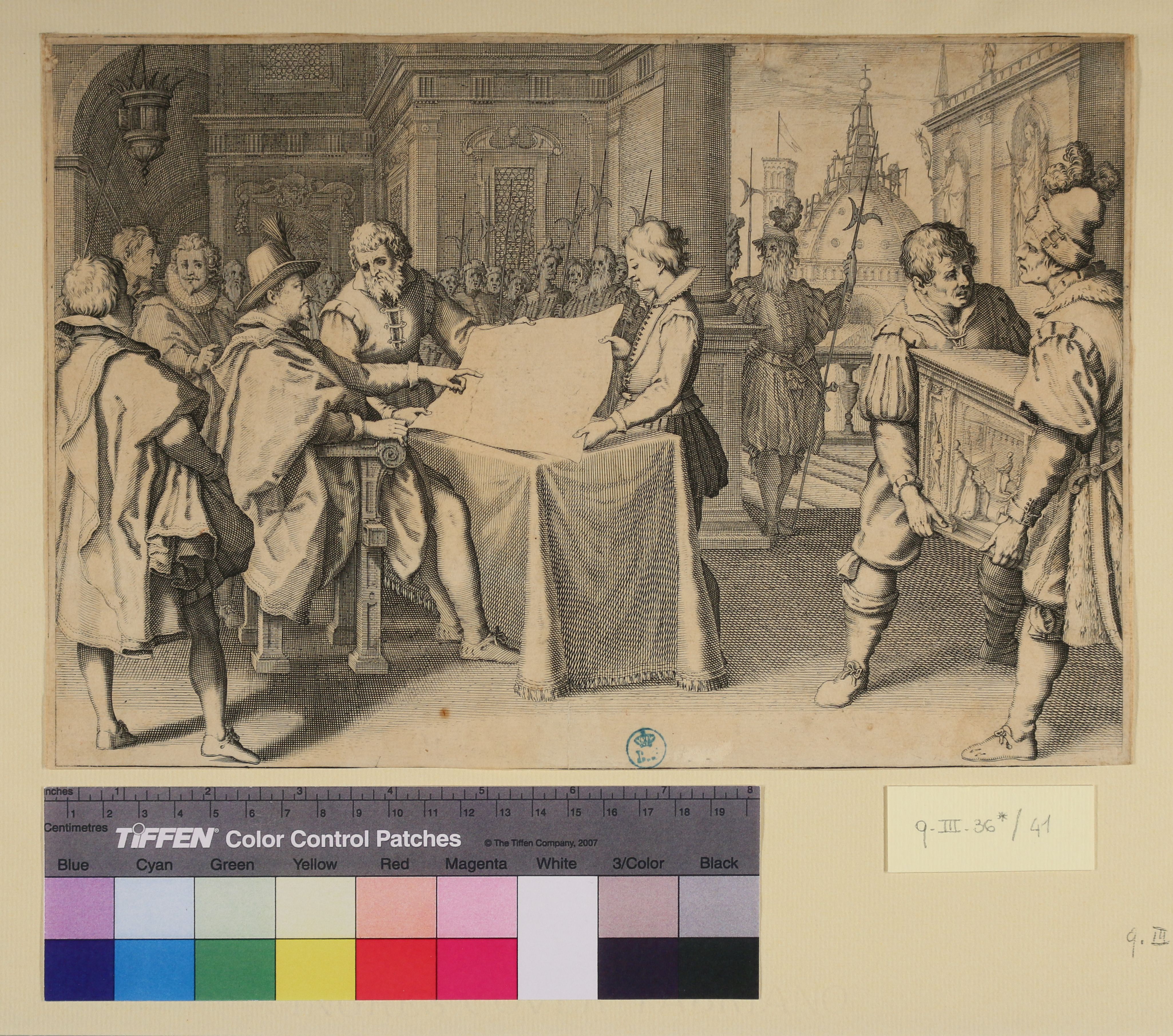 Vita di Ferdinando I de’ Medici, Vita di Ferdinando I de’ Medici (stampa smarginata) di Jacques Callot, Matteo Rosselli (sec. XVII)