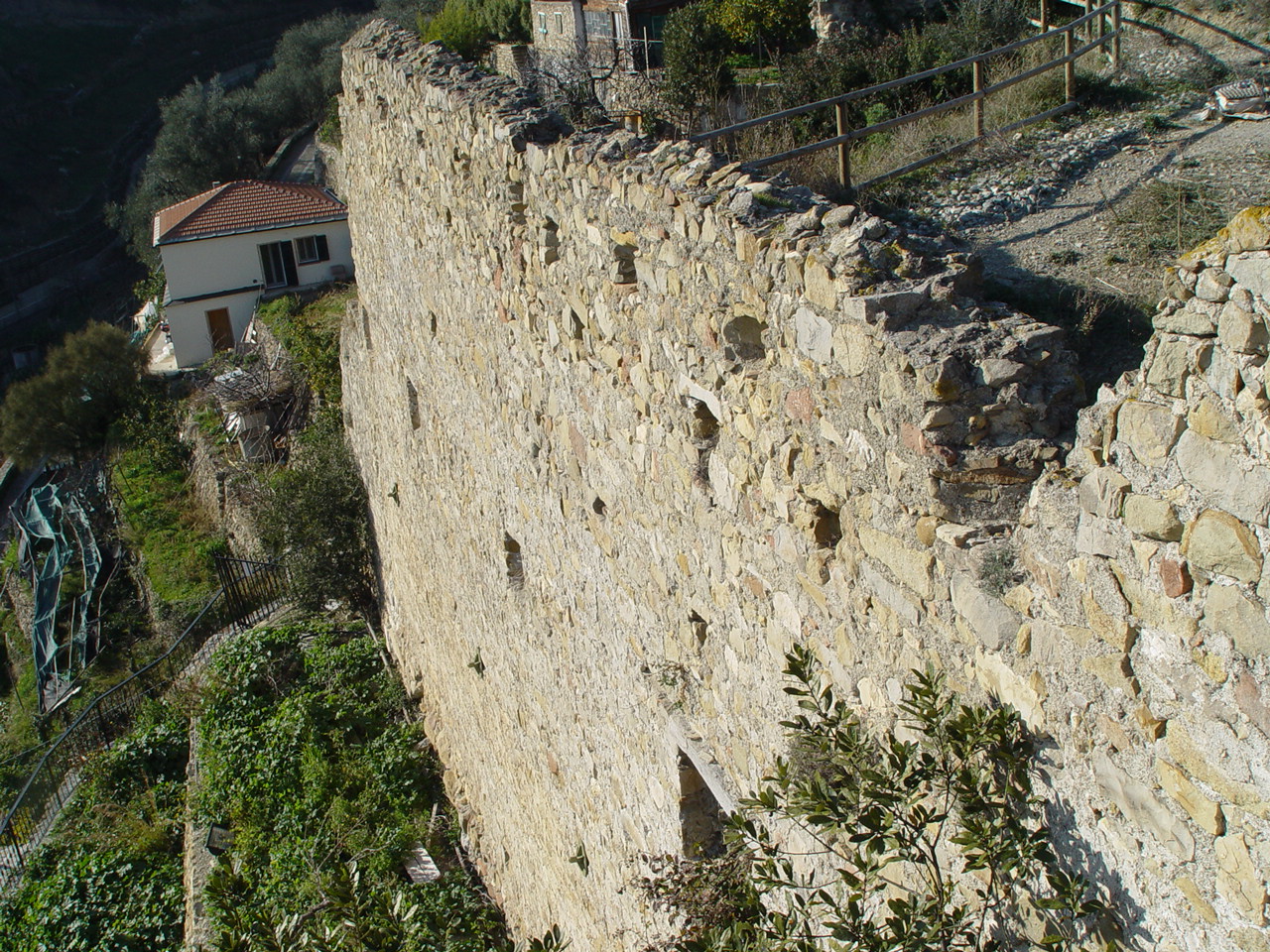 Castello di Taggia (sito pluristratificato) - Taggia (IM)  (Eta' romana)
