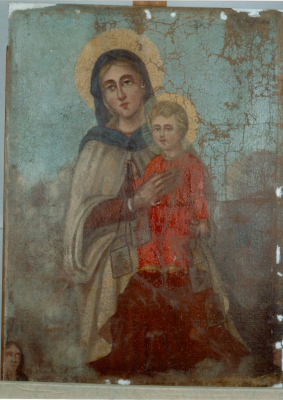 Madonna del Carmelo (dipinto) - ambito sardo (seconda metà XVIII)