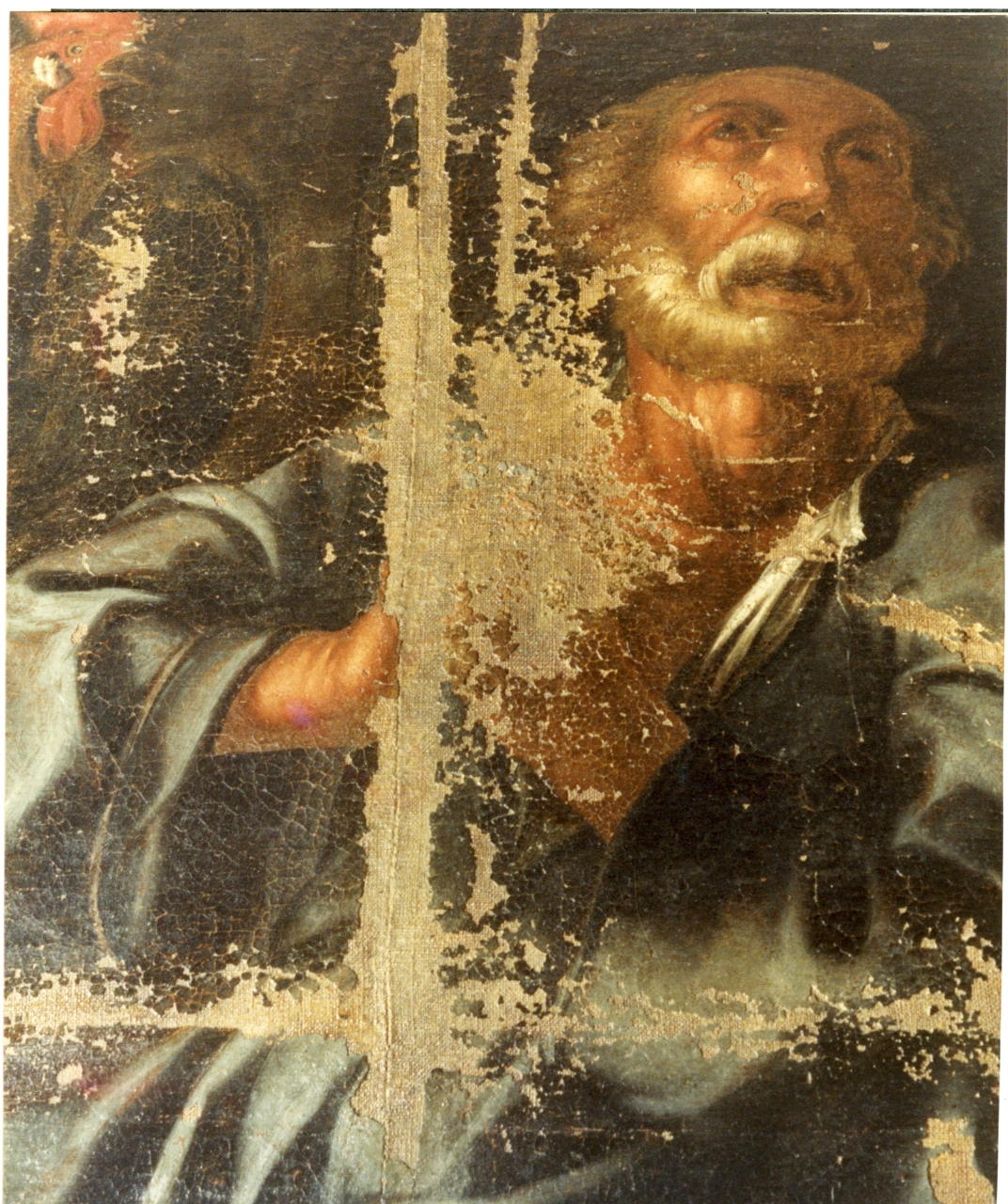 Pentimento di san Pietro (dipinto) - ambito italiano (sec. XVII)