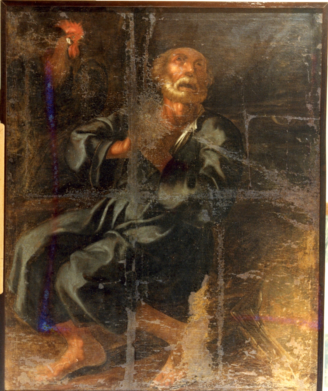 Pentimento di san Pietro (dipinto) - ambito italiano (sec. XVII)
