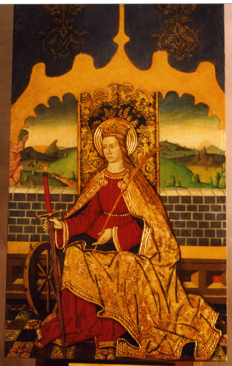Santa caterina d'alessandria (dipinto, elemento d'insieme)