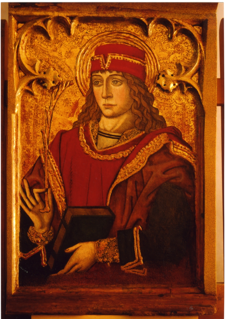 San pantaleo (scomparto di predella, elemento d'insieme)