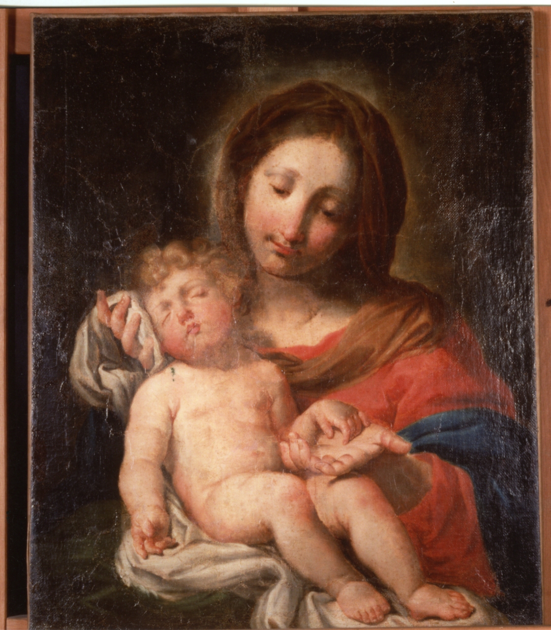 Madonna con il Bambino (dipinto) - ambito Italia centrale (metà XVIII)