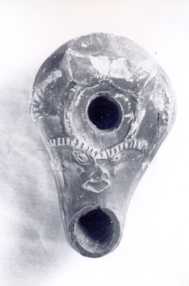 lucerna, monolicne, priva di canale (seconda metà sec. I a.C)