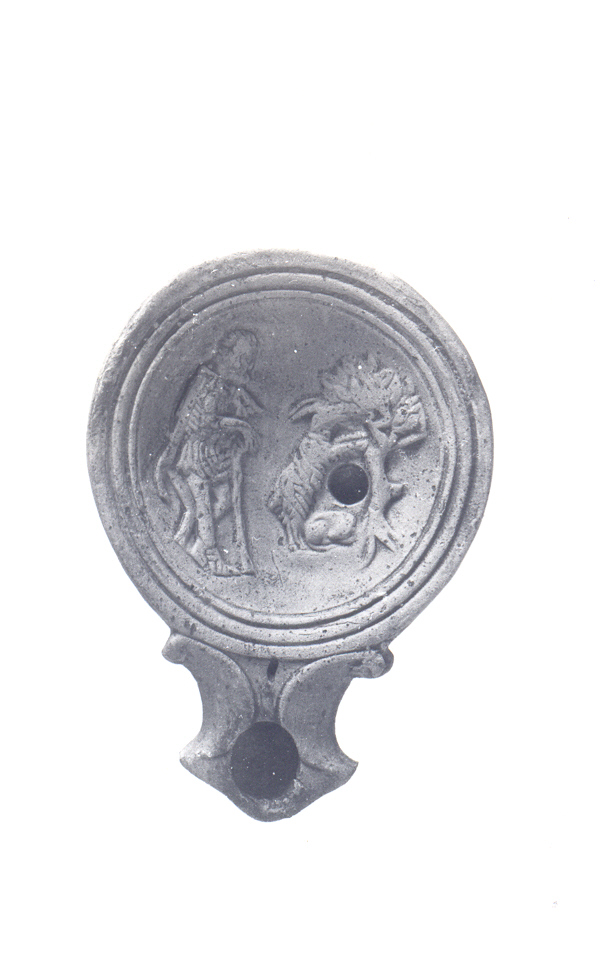 lucerna, monolicne, a volute (secc. I a.C./ I d.C)