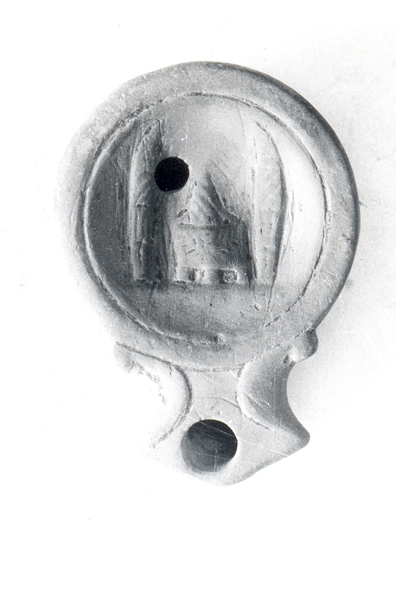 lucerna, monolicne, a volute (prima metà sec. I d.C)